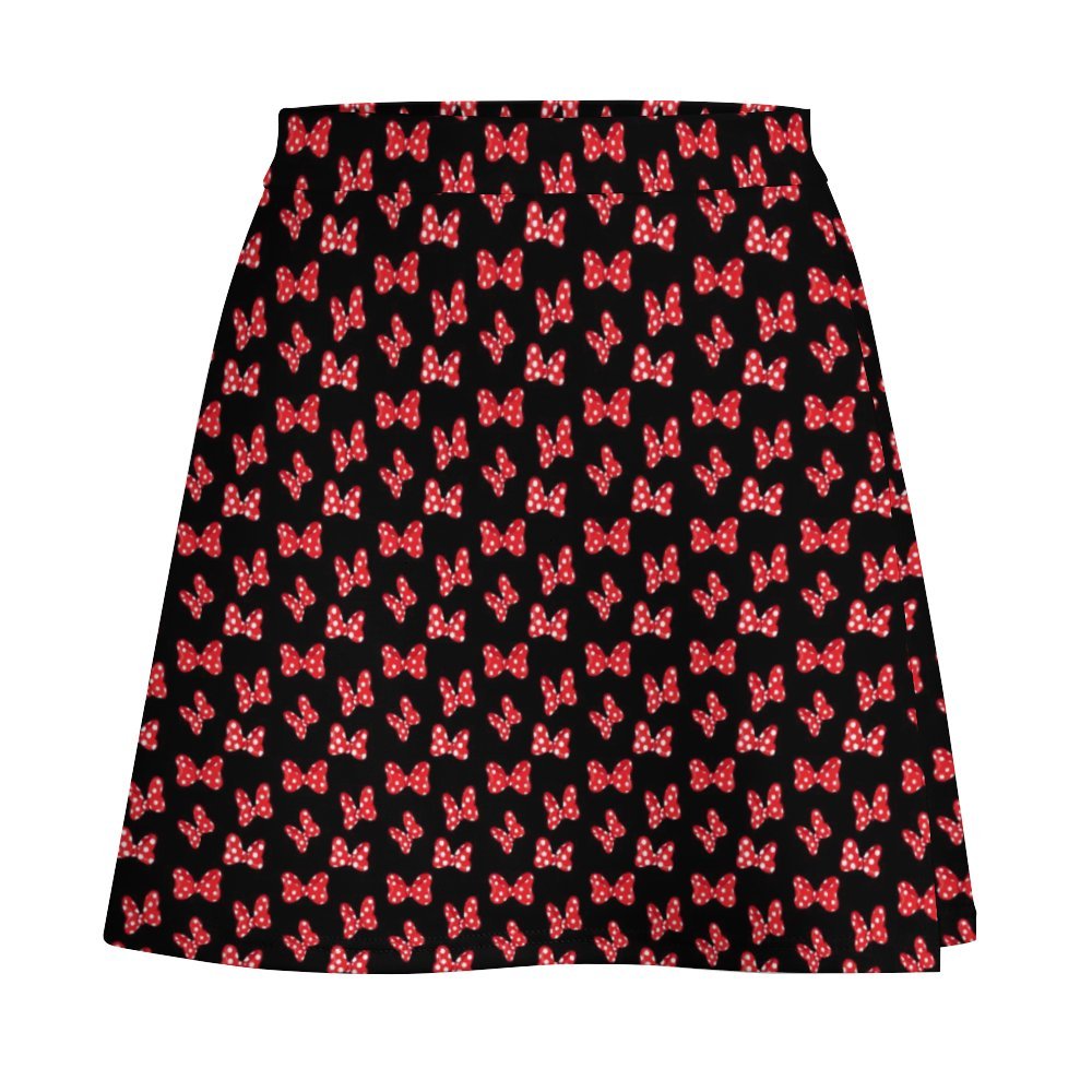 Polka Dot Bows Short skirt