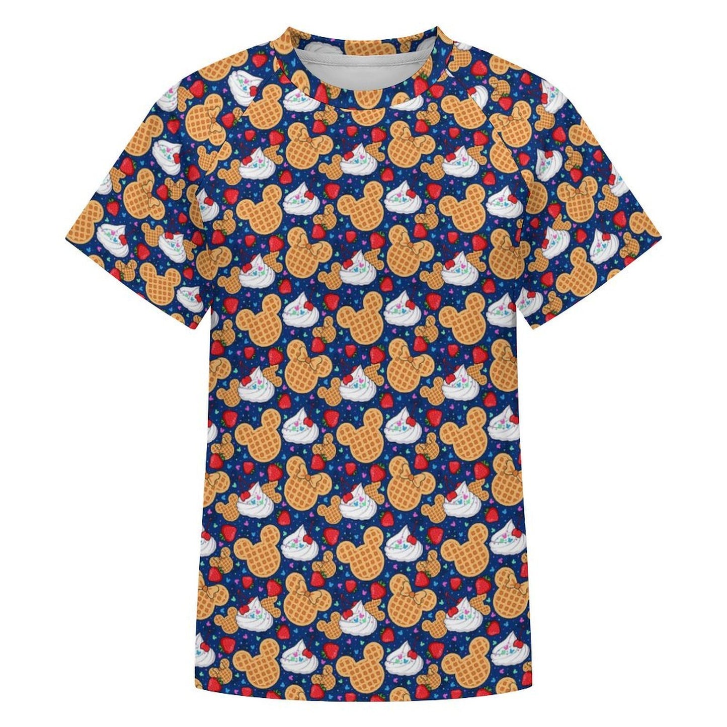 Women's All Over Print Raglan T-Shirt - Ambrie