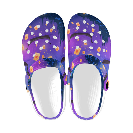 Floating Lanterns Foam Clogs for Adults