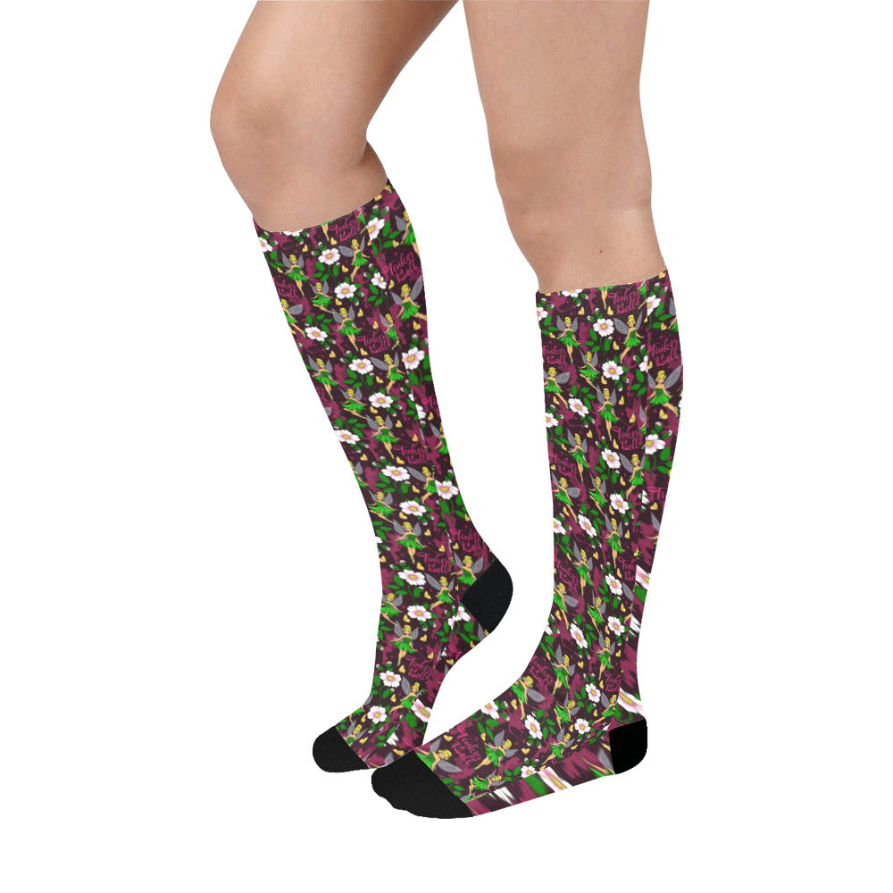 Tinker Bell Over-The-Calf Socks