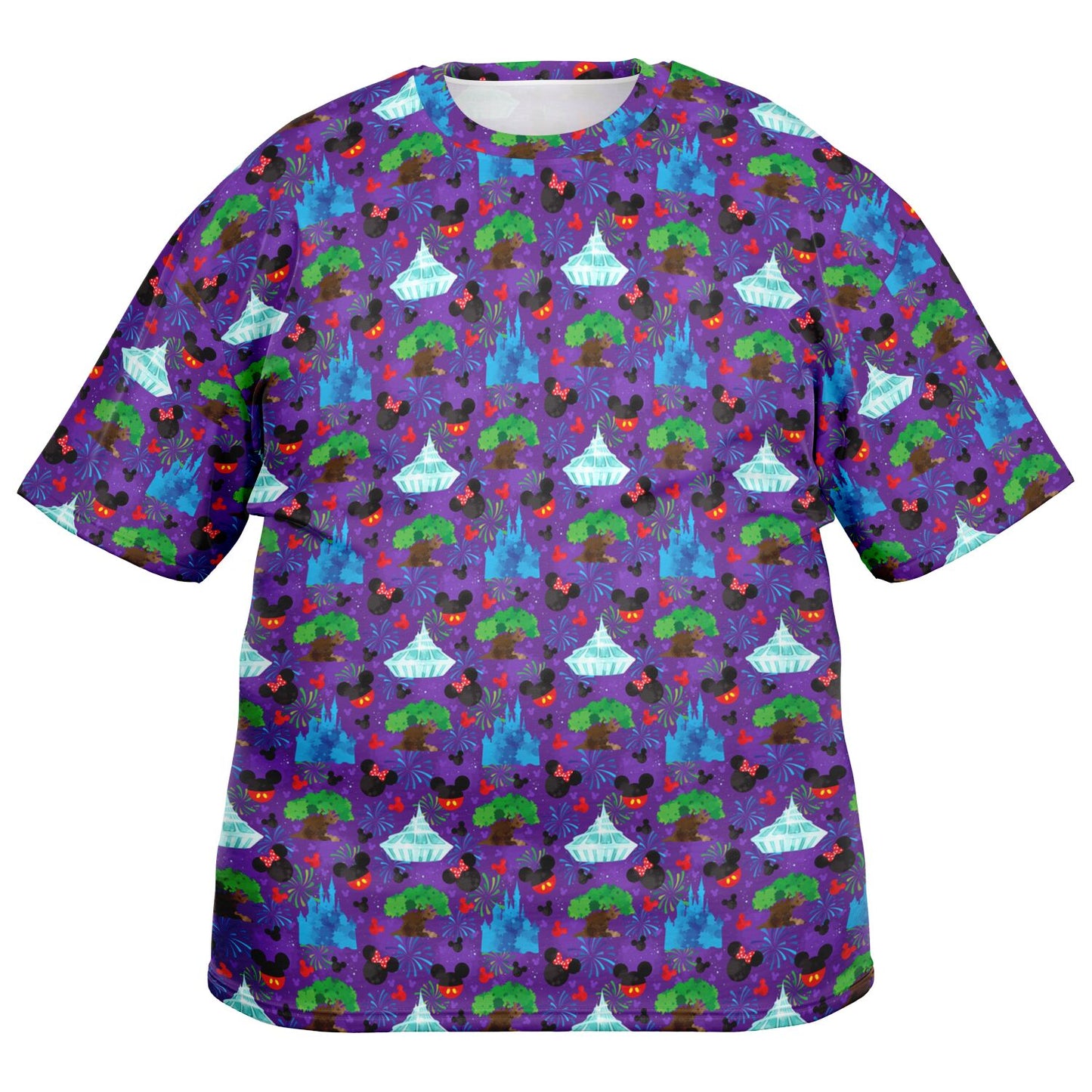 Park Hopper Fireworks Unisex Plus-size T-Shirt