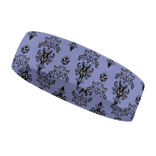 Haunted Mansion Wallpaper Sports Sweat Headband