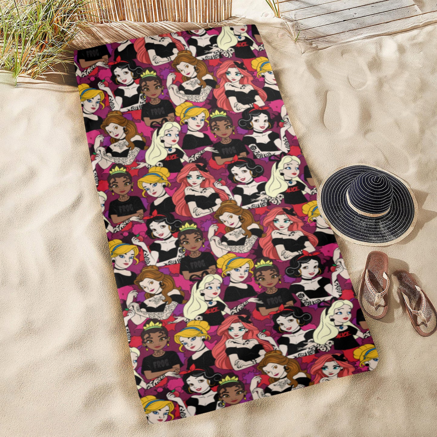 Bad Girls Beach Towel