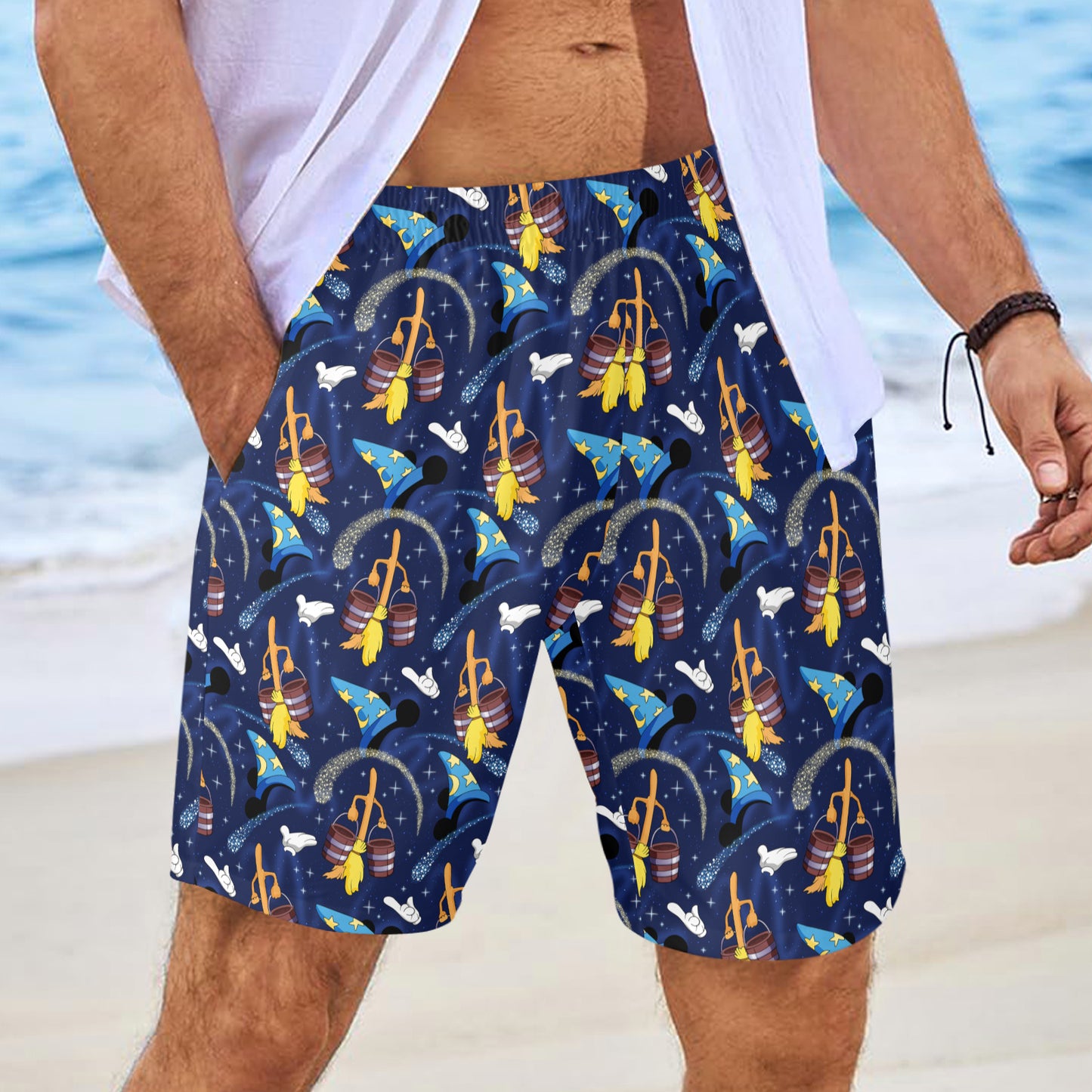 Sorcerer Men's Swim Trunks Swimsuit