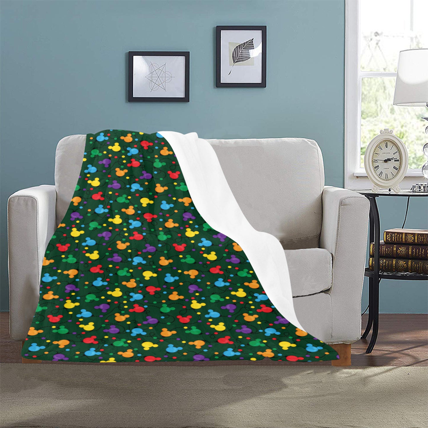 Christmas Lights Ultra-Soft Micro Fleece Blanket 32"x48"