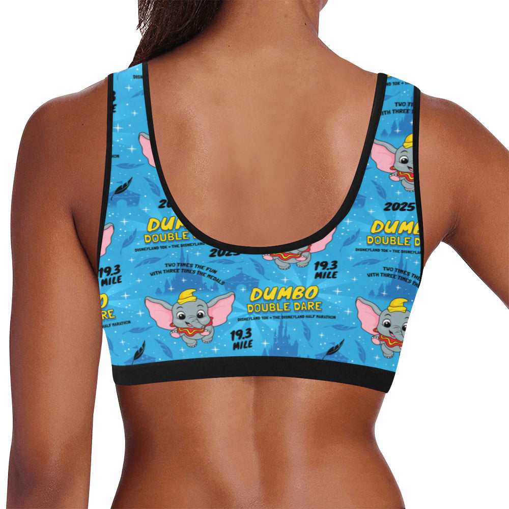 Disneyland Dumbo Double Dare Women's Sports Bra