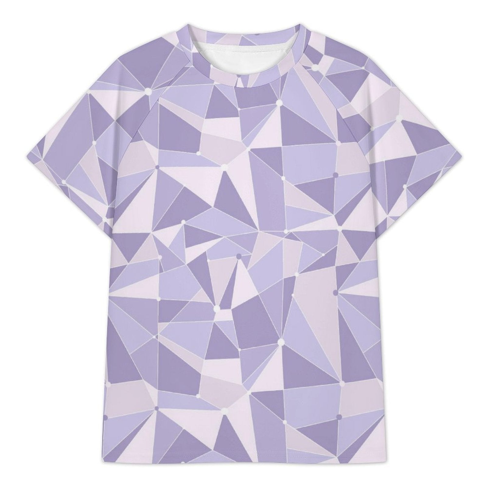 Purple Wall Women's All Over Print Raglan T-Shirt - Ambrie