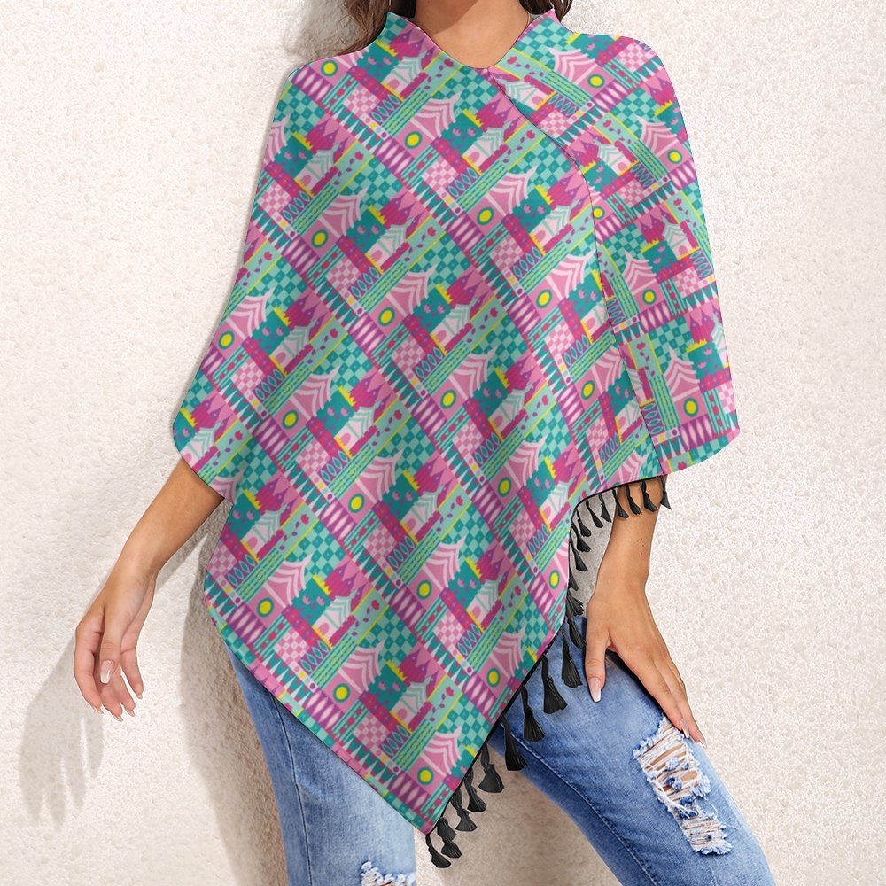 Small World Tassel Cape