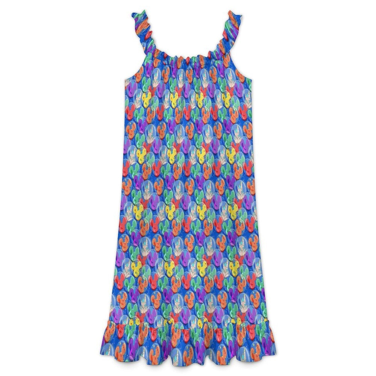 Women's Ruffled Strap Dress - Ambrie