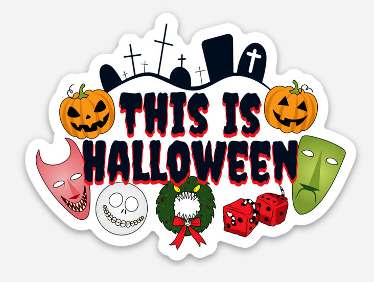 This Is Halloween Disney Sticker