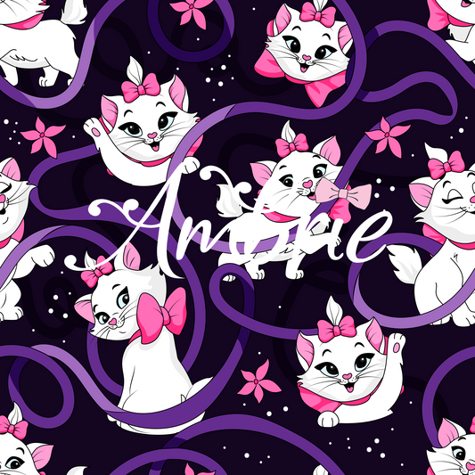 I'm A Lady Seamless Pattern, Magical Cartoon Seamless pattern, Fabric Sublimation
