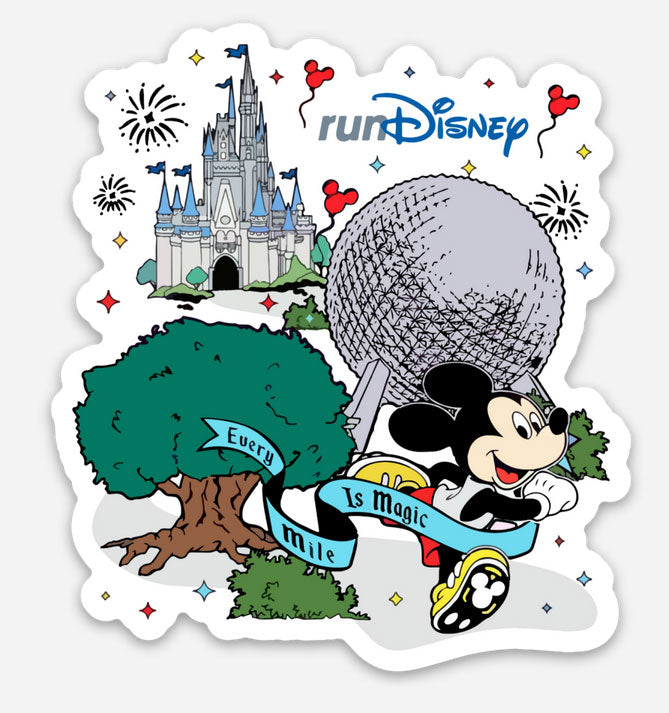 Run Disney Disney Sticker - Ambrie
