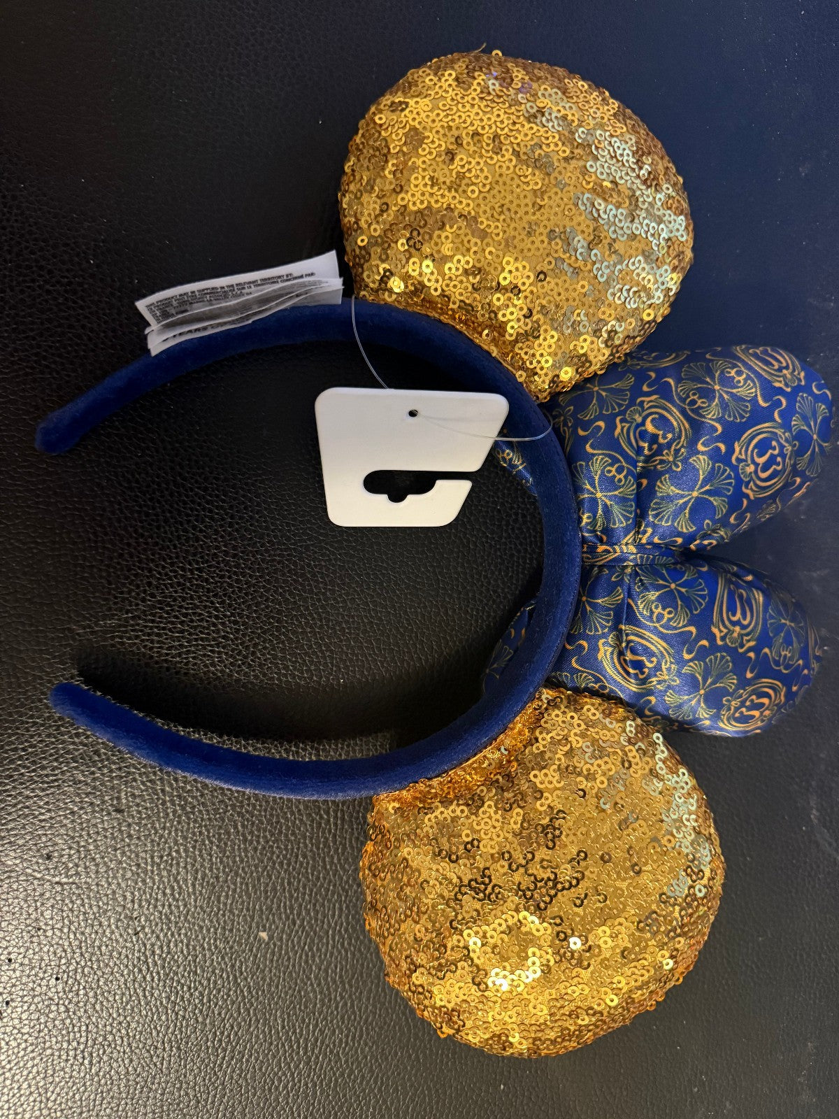 Disney Club 33 Brand New Sequin Ears Purchased Anaheim EXCLUSIVE AUTHENTIC