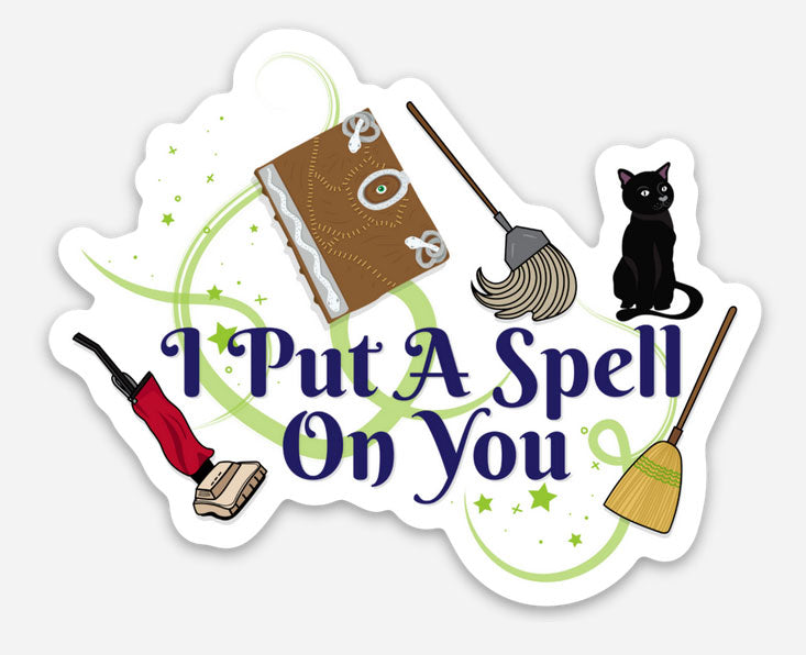 I Put A Spell On You Disney Sticker