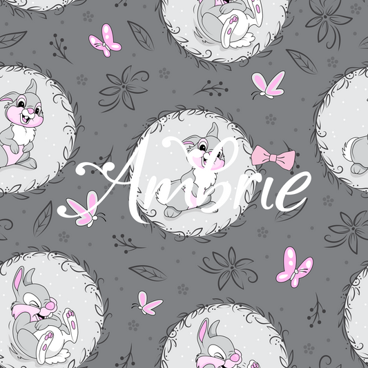 Thumper Seamless Pattern, Magical Cartoon Seamless pattern, Fabric Sublimation