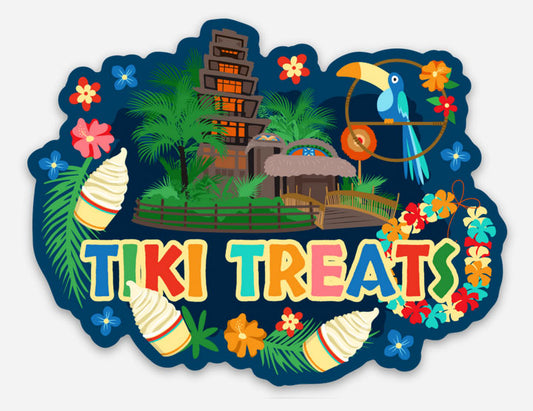 Tiki Treats Disney Sticker