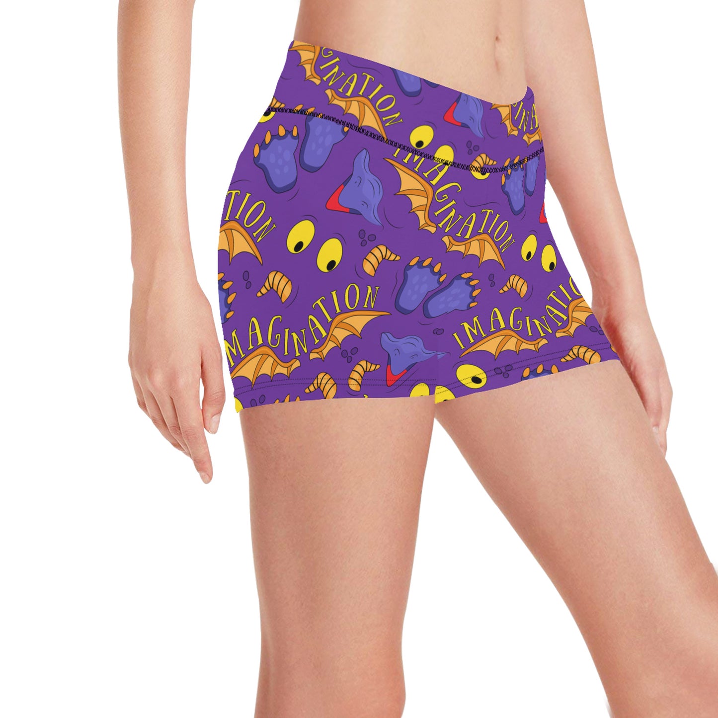 Disney Epcot Figment Imagination Women's Short Leggings