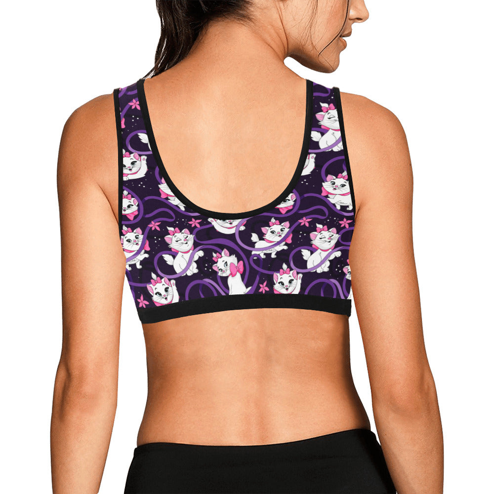 Beacuse I'm A Lady Women's Athletic Sports Bra