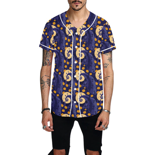 Disney Nightmare Before Christmas Jack's Hill Baseball Jersey