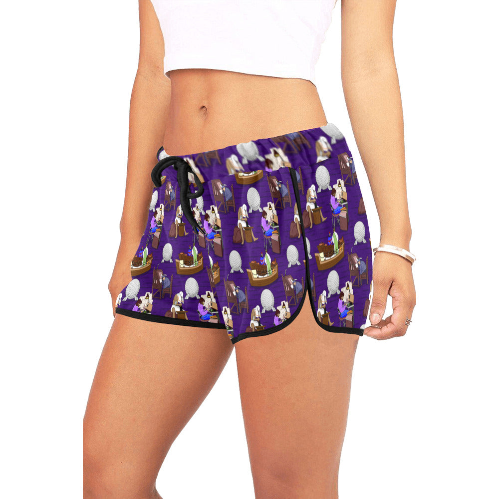 Spaceship Earth Women's Relaxed Shorts