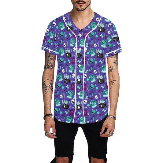 Disney Haunted Mansion Haunted Ride Baseball Jersey