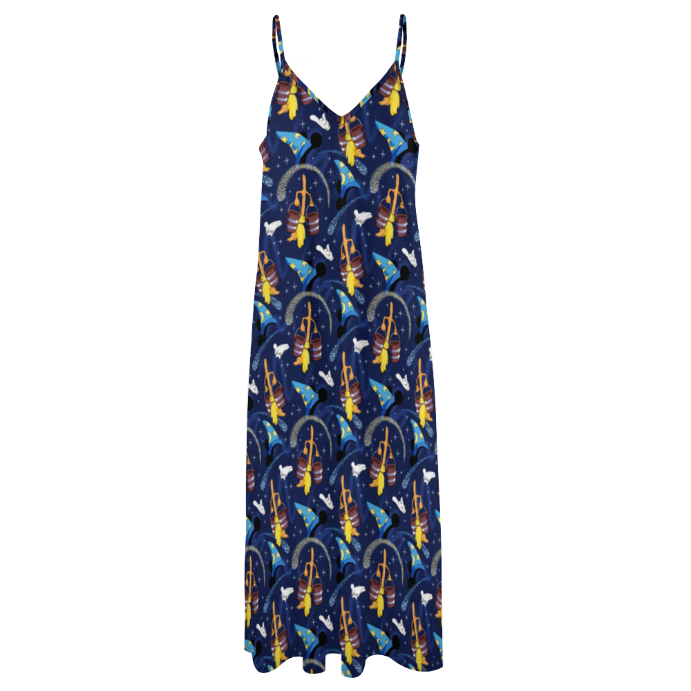 Sorcerer Women's Summer Slip Long Dress