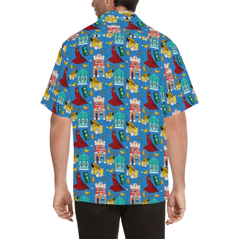 Roger's Car Toon Spin Hawaiian Shirt