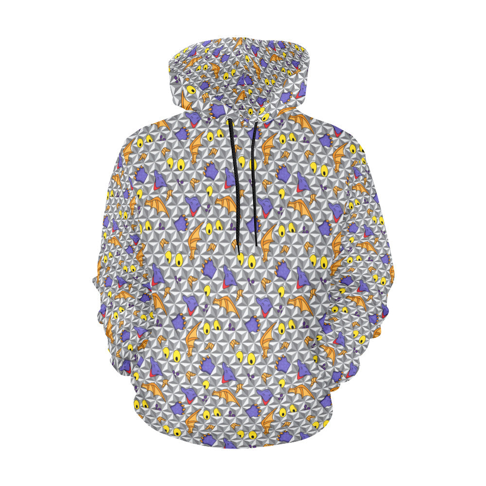 Disney Epcot Figment Dream Come True Hoodie for Men