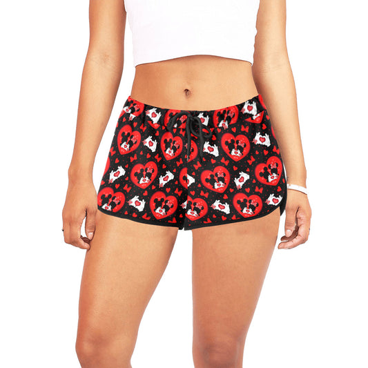 Valentines Day Lovers Women's Relaxed Shorts