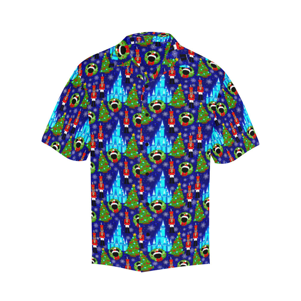 Magic Castle Christmas Hawaiian Shirt