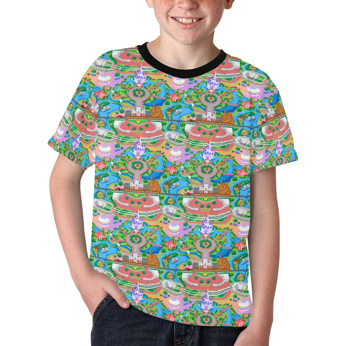 Park Castles Kids' T-shirt
