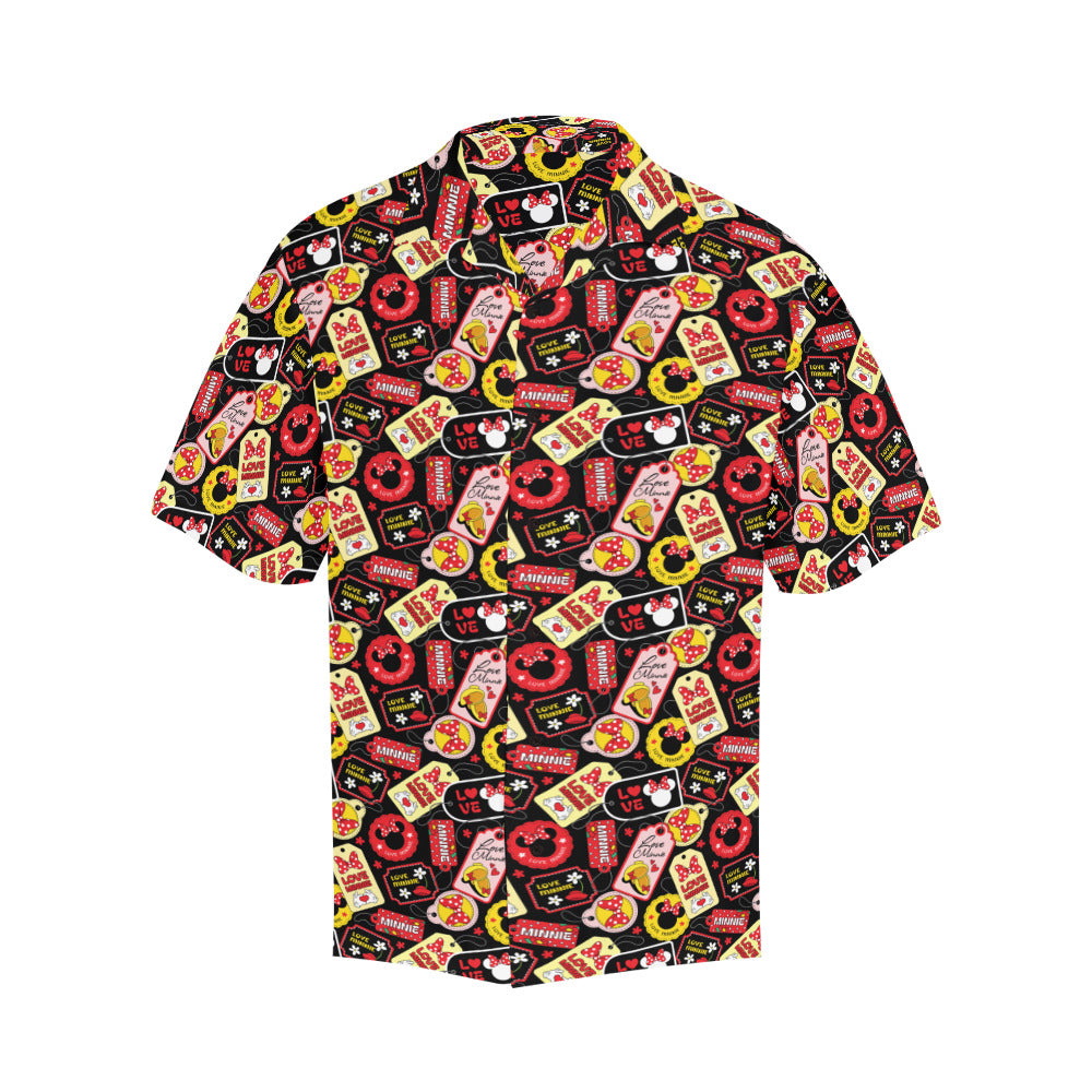 Minnie Tags Hawaiian Shirt