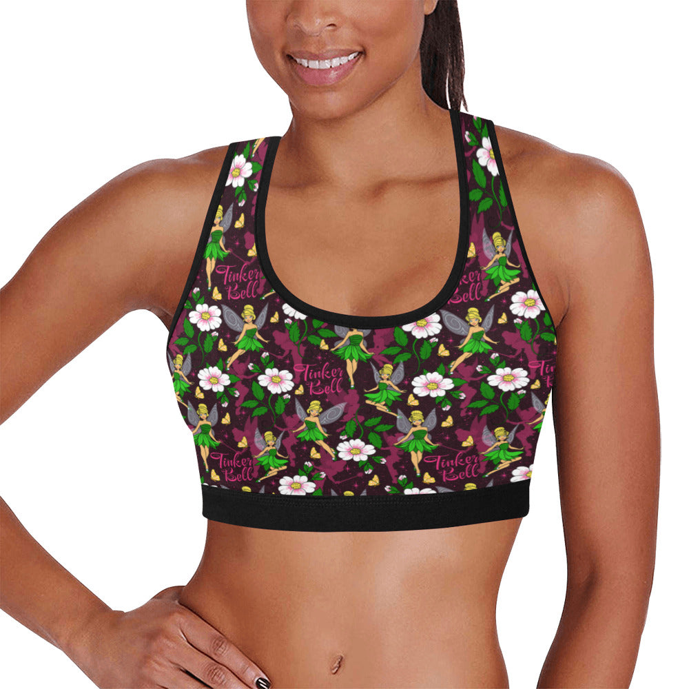 Tinker Bell Women's Sports Bra