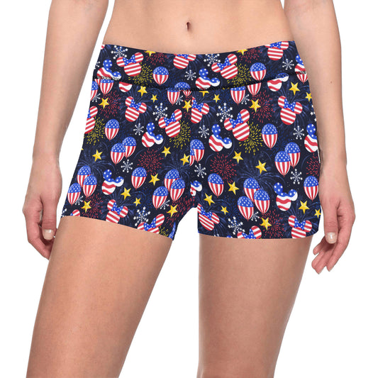 Disney American Celebration Women's Short Leggings