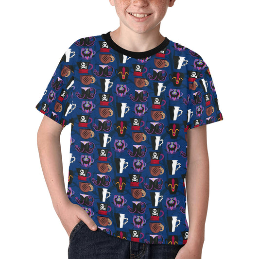 Villains Cups Kid's T-shirt