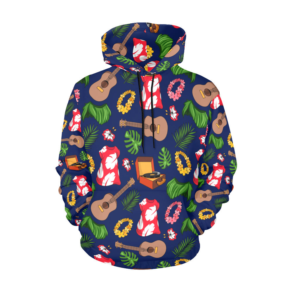 Disney Lilo And Stitch Hawaiian Roller Coaster Hoodie for Women