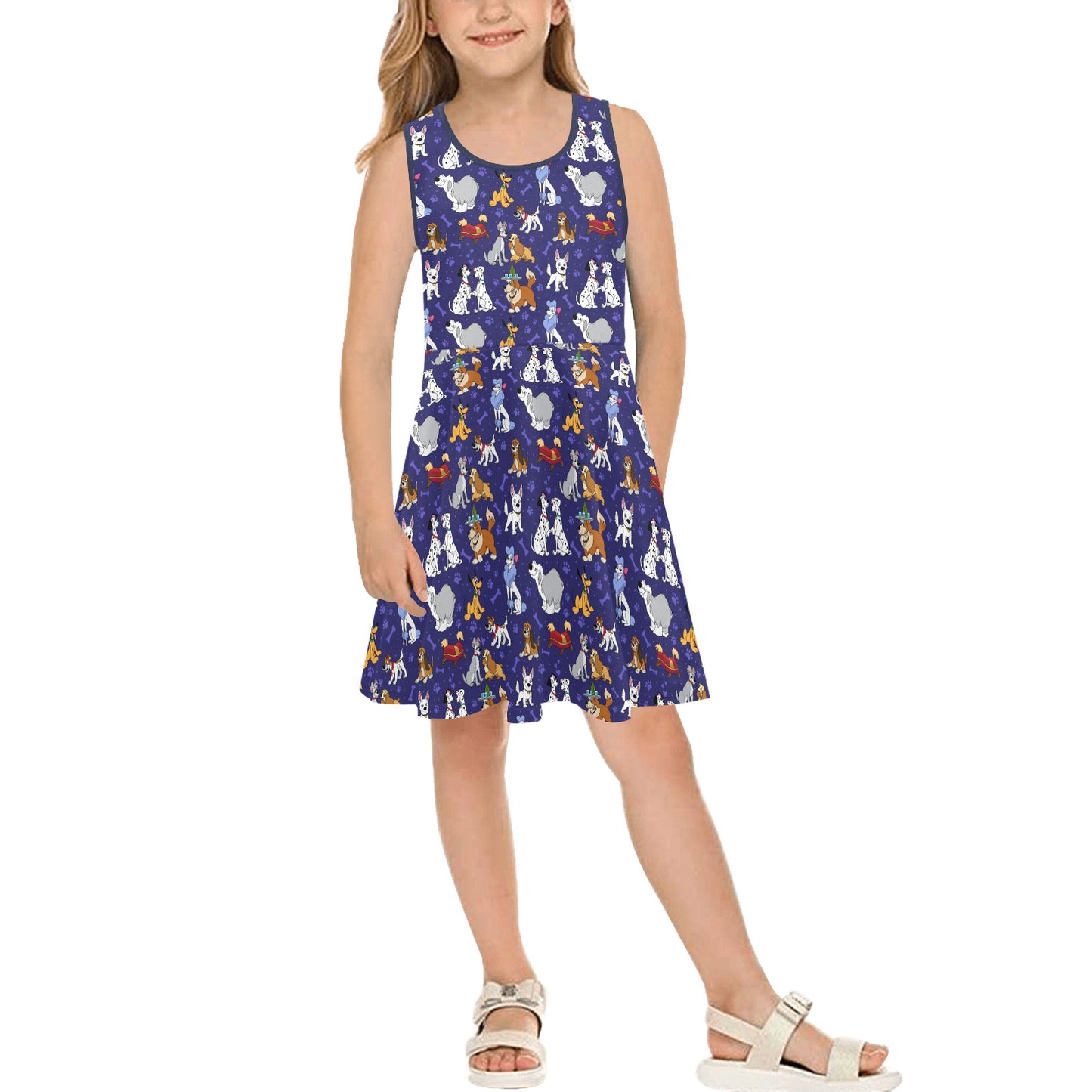 Dog Favorites Girls' Sleeveless Sundress
