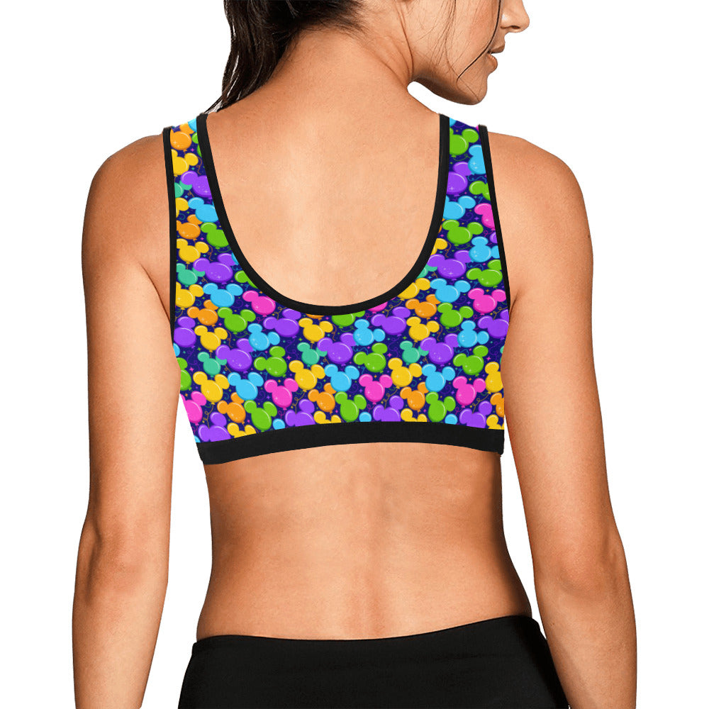 Park Balloons Women's Athletic Sports Bra