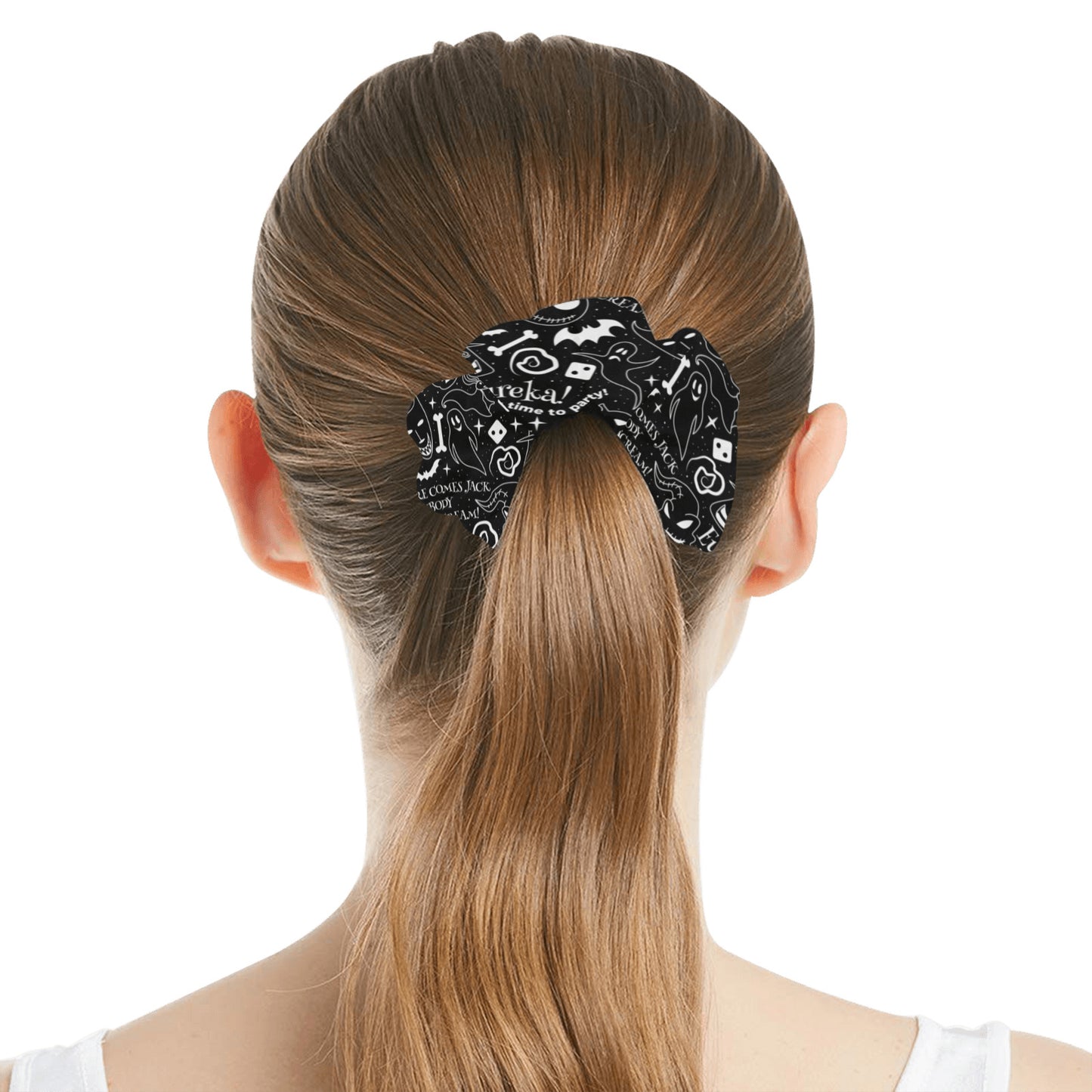 Disney Nightmare Before Christmas Everybody Scream Hair Scrunchie