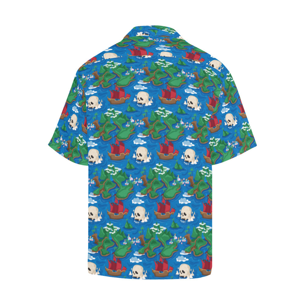 Neverland Map Hawaiian Shirt