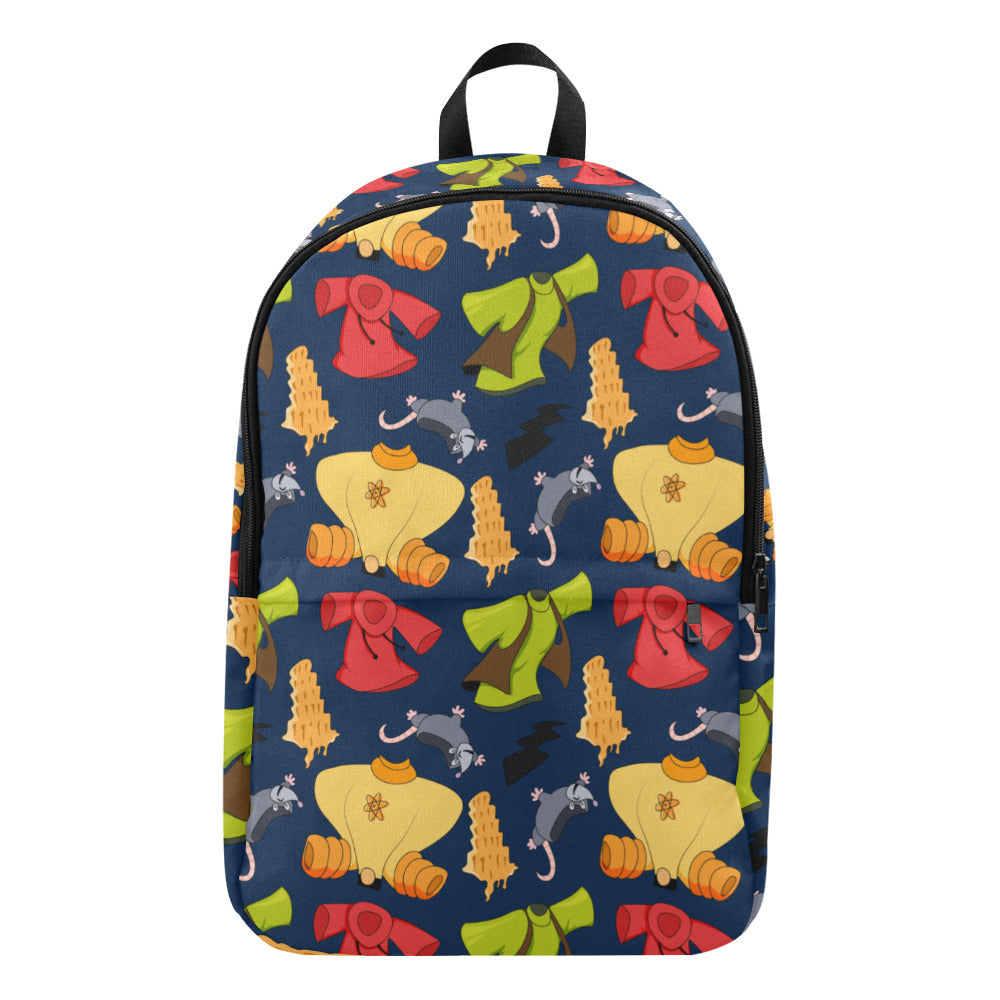 Tower Of Cheeza Fabric Backpack - Ambrie