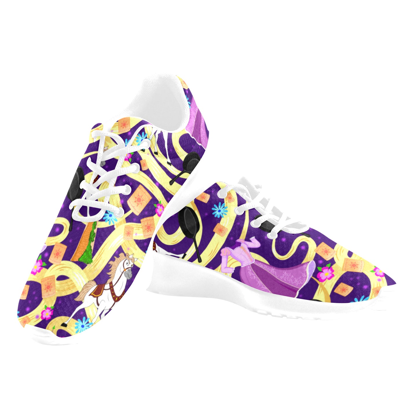 Disney Tangled Rapunzel Punzy Hair Women's Athletic Shoes