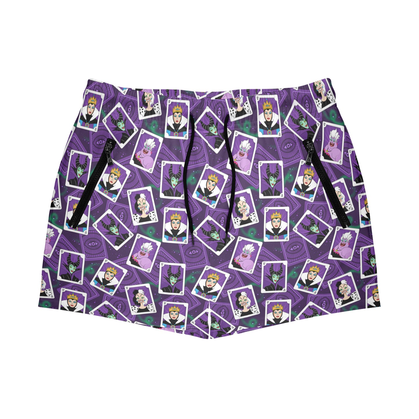 Villain Cards Men's Quick Dry Athletic Shorts