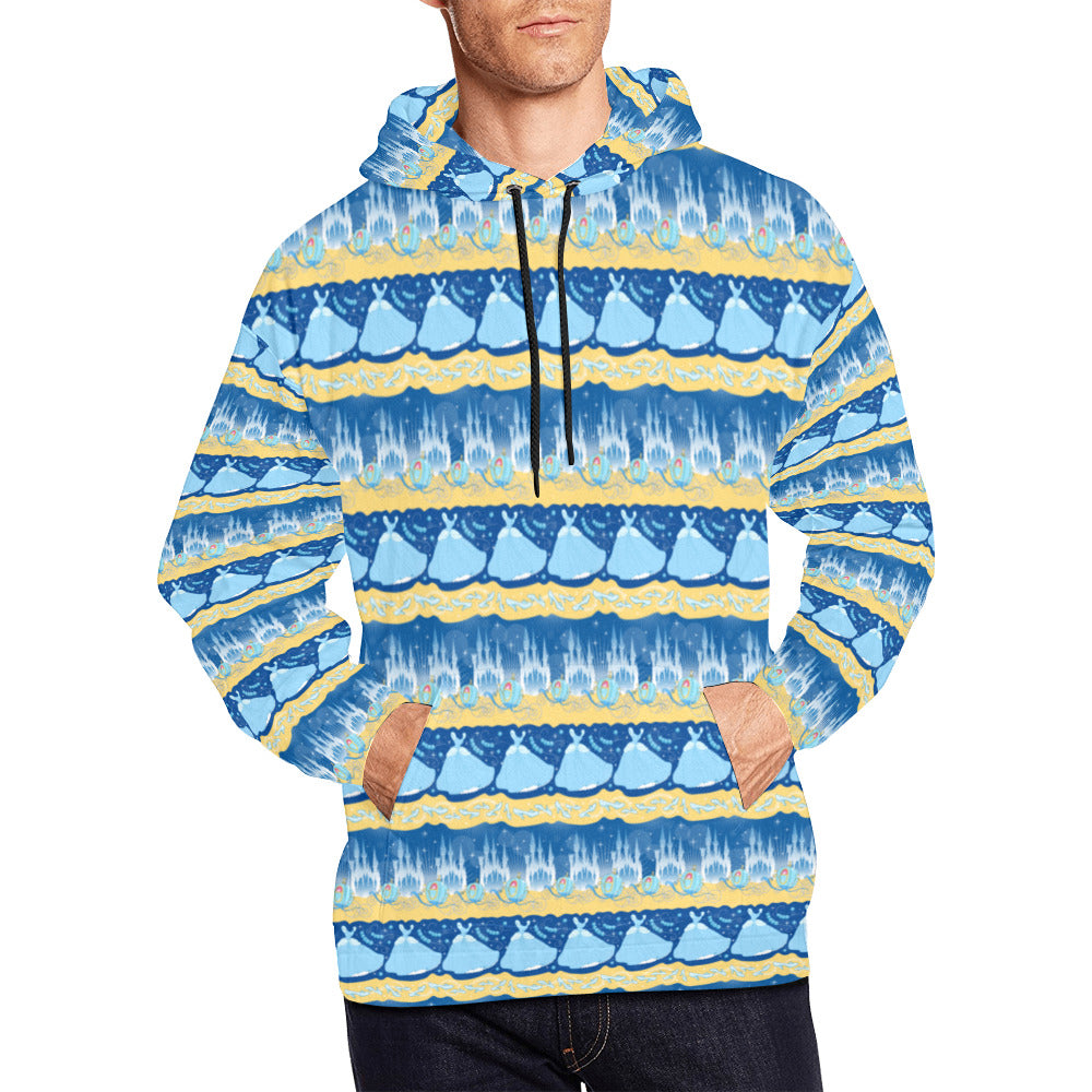 Disney Cinderella Midnight Princcess Line Hoodie for Men