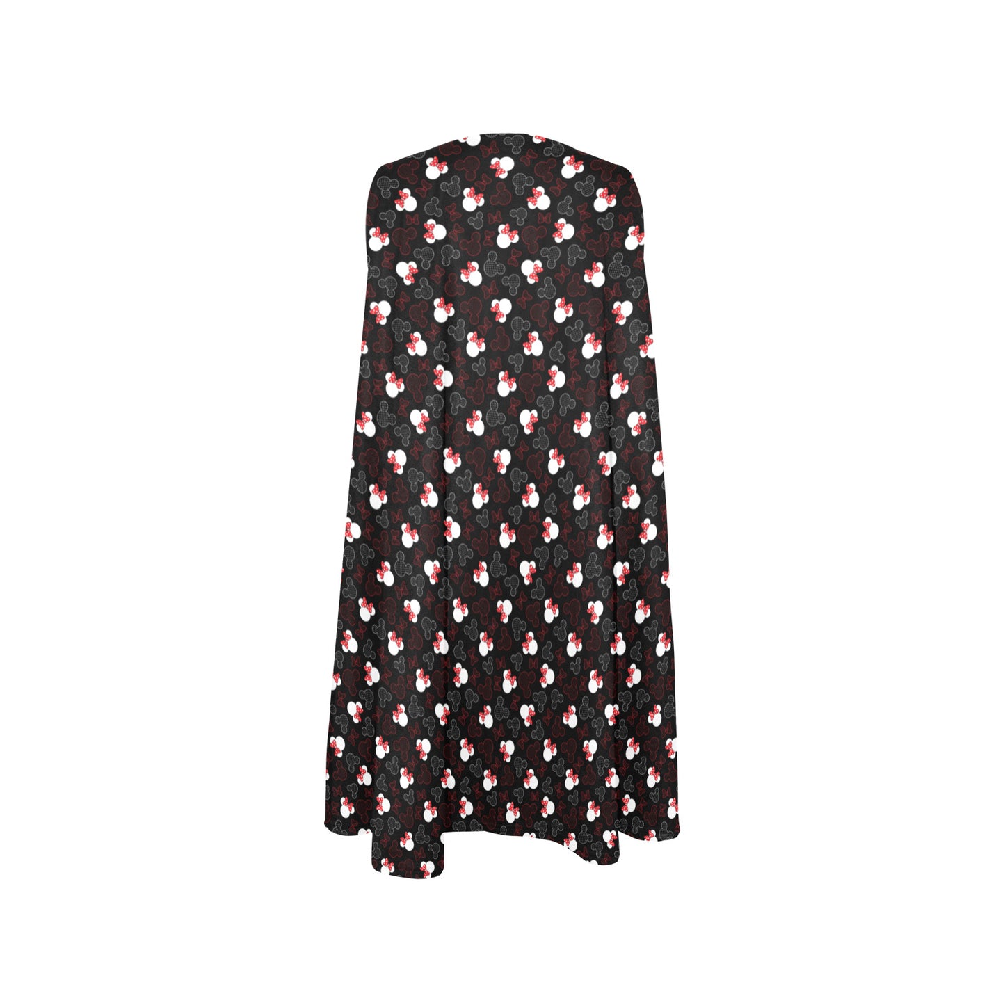 Mickey And Minnie Dots Sleeveless A-Line Pocket Dress