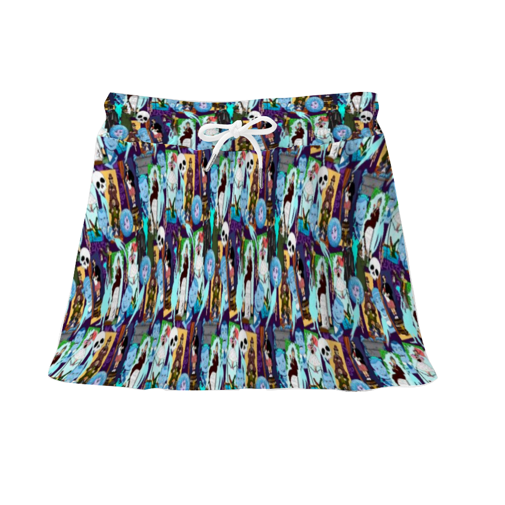 Haunted Mansion Favorites Athletic Skirt With Built In Shorts