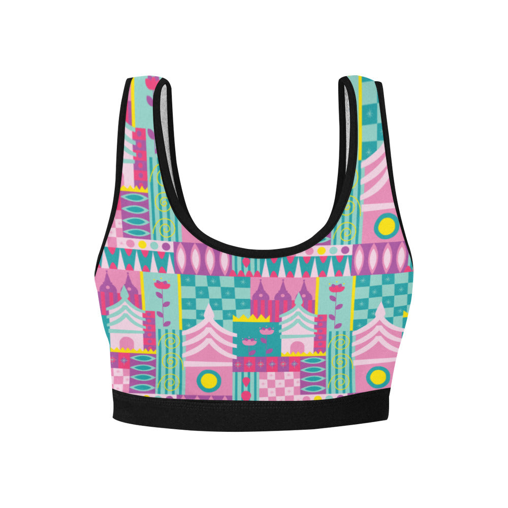 Small World Women's Sports Bra