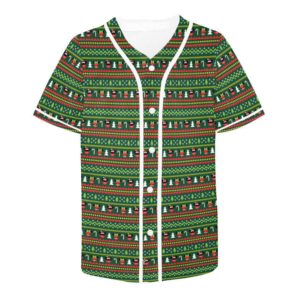 Christmas Sweater Baseball Jersey