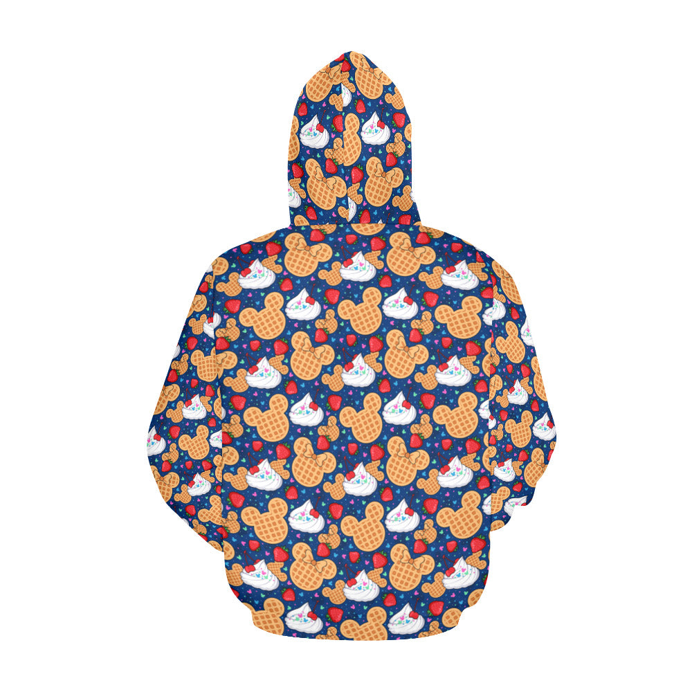 Waffles Hoodie for Women - Ambrie
