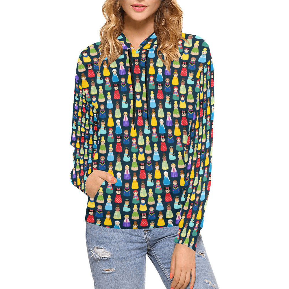 Nesting Dolls Hoodie for Women